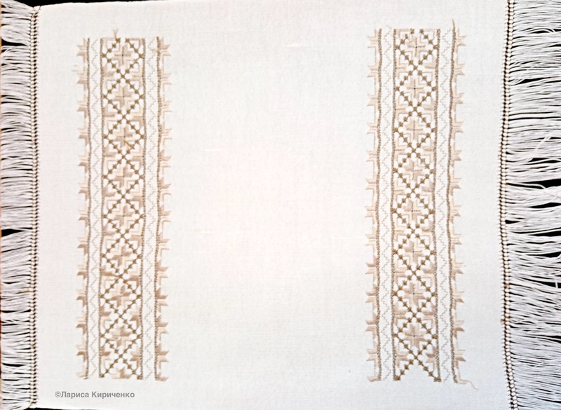 Вишивка білим по білому, рушник до Великодня. Онлайн школа української вишивки Prekrasa Studio