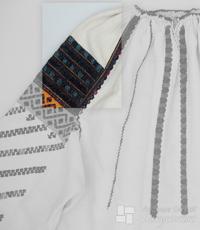 Борщівська жіноча сорочка. Онлайн школа української вишивки Prekrasa Studio