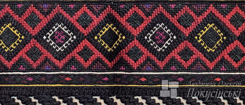 Борщівська жіноча сорочка. Орнамент, автентичний візерунок. Онлайн школа української вишивки Prekrasa Studio