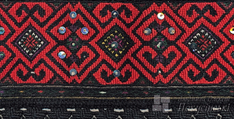 Борщівська жіноча сорочка. Орнамент, автентичний візерунок. Онлайн школа української вишивки Prekrasa Studio