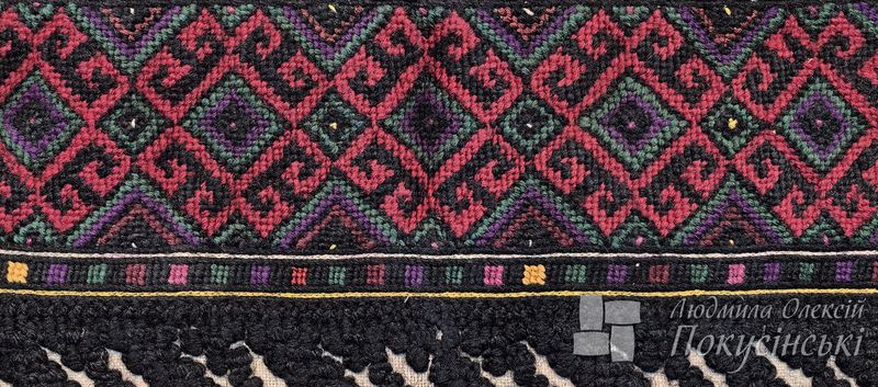 Борщівська жіноча сорочка. Орнамент, автентичний візерунок. Онлайн школа української вишивки Prekrasa Studio