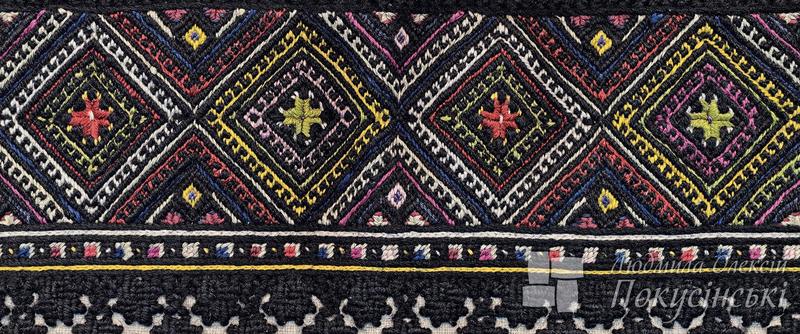 Борщівська жіноча сорочка. Орнамент, автентичний візерунок. Онлайн школа української вишивки Prekrasa Studio