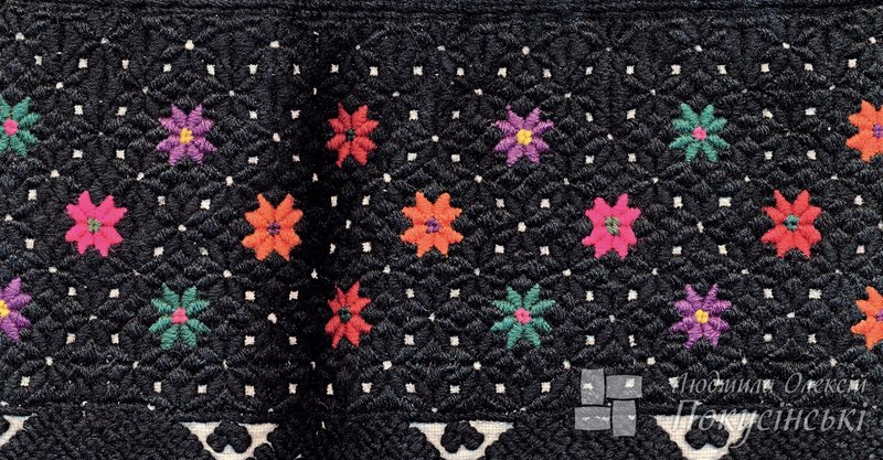 Борщівська жіноча сорочка. Орнамент, автентичний візерунок. Онлайн школа української вишивки Prekrasa Studio