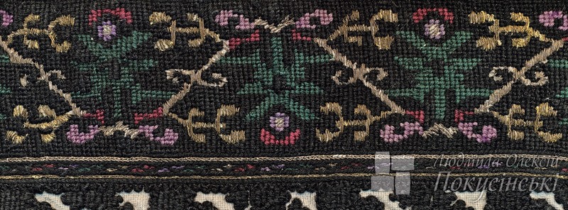 Борщівська жіноча сорочка. Орнамент, автентичний візерунок. Онлайн школа української вишивки Prekrasa Studio