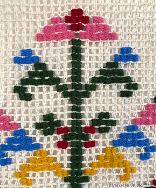 Ідеї декору інтер'єру в українському стилі. Школа української вишивки Prekrasa Studio